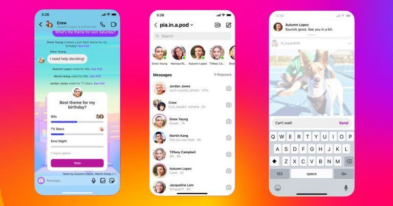 Instagram DM novedades