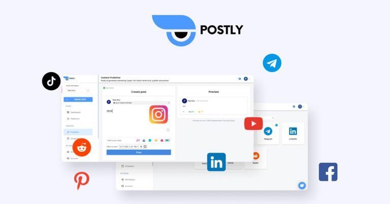 Postly: crear, programar y publicar contenidos en las redes sociales