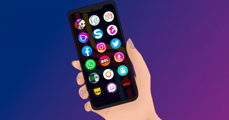 aplicaciones sociales en google play store