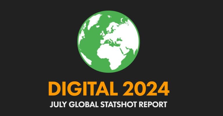 Las cifras clave de Internet y las redes sociales en el mundo en julio de 2024
