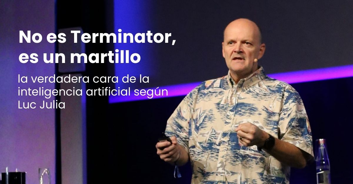 No es Terminator, es un martillo: la verdadera cara de la inteligencia artificial: Luc Julia