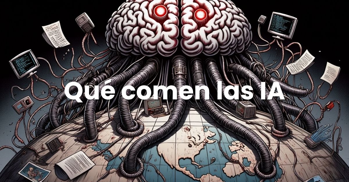 Cómo se alimenta una IA: del rastreo de la web a la selección de datos